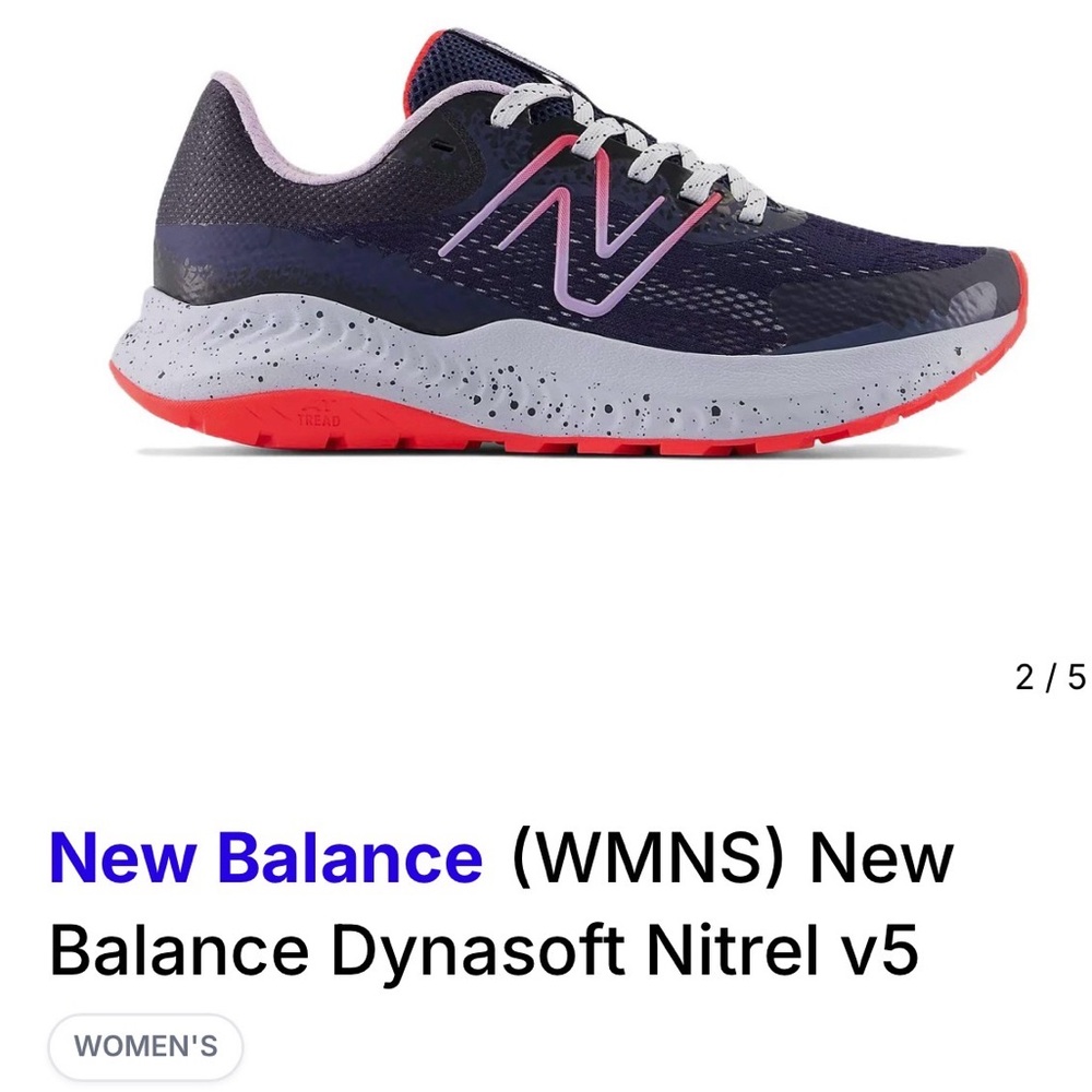 Women's New Balance Dynasoft Nitrel v5 Trail Running Shoes | Size 6